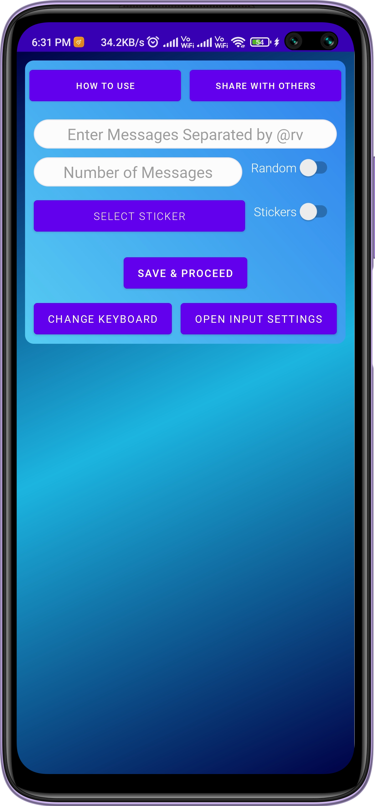 Text & Sticker Bomber screenshot 1